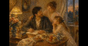 AI generated impressionist image